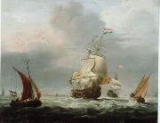 unknow artist, Seascape, boats, ships and warships. 30